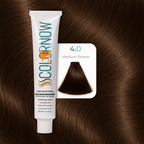 Colornow Hair Color Cream Shade 4.0 Medium Brown