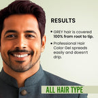 COLORNOW Gel Fruit Hair Color Brown 500x2 ML