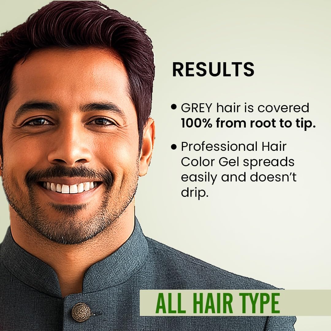COLORNOW Gel Fruit Hair Color Brown 500x2 ML