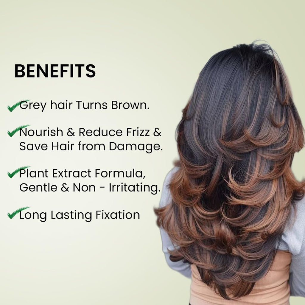 COLORNOW Gel Fruit Hair Color Brown 500x2 ML