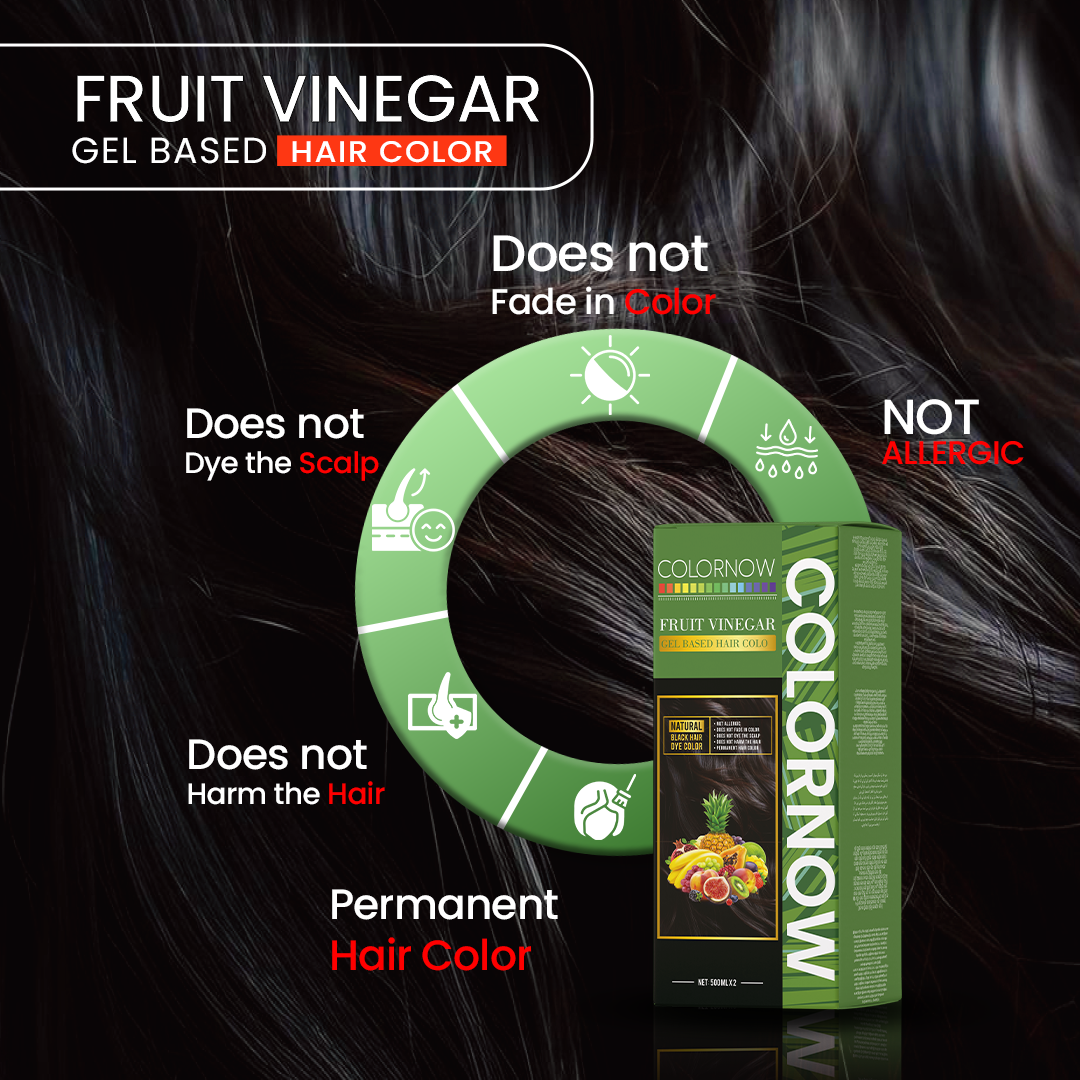 Colornow Gel Fruit Hair Color Black