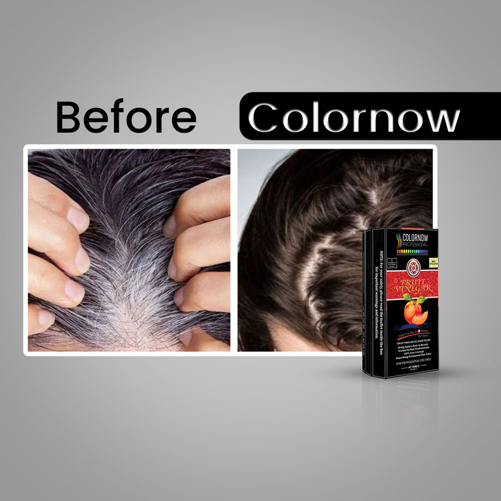 Colornow Gel Fruit Hair Color Natural Black