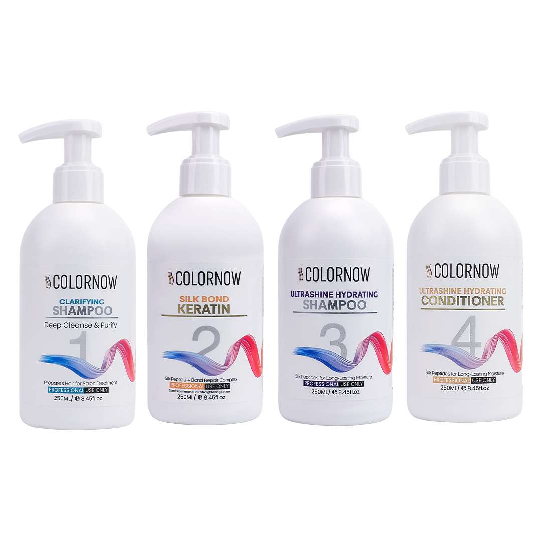 COLORNOW Keratin Series 4 Bottle 250 & 1000ml