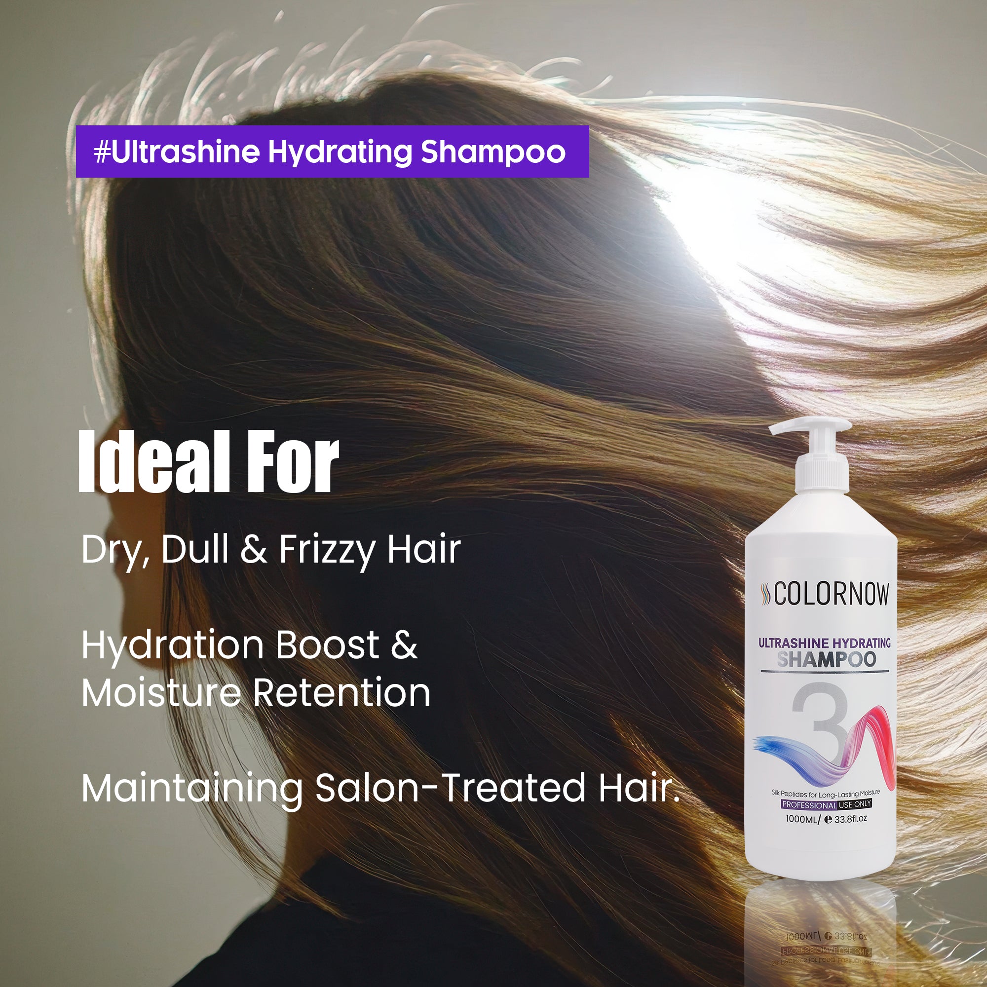 Ultra Shine Hydrating Shampoo 1Ltr
