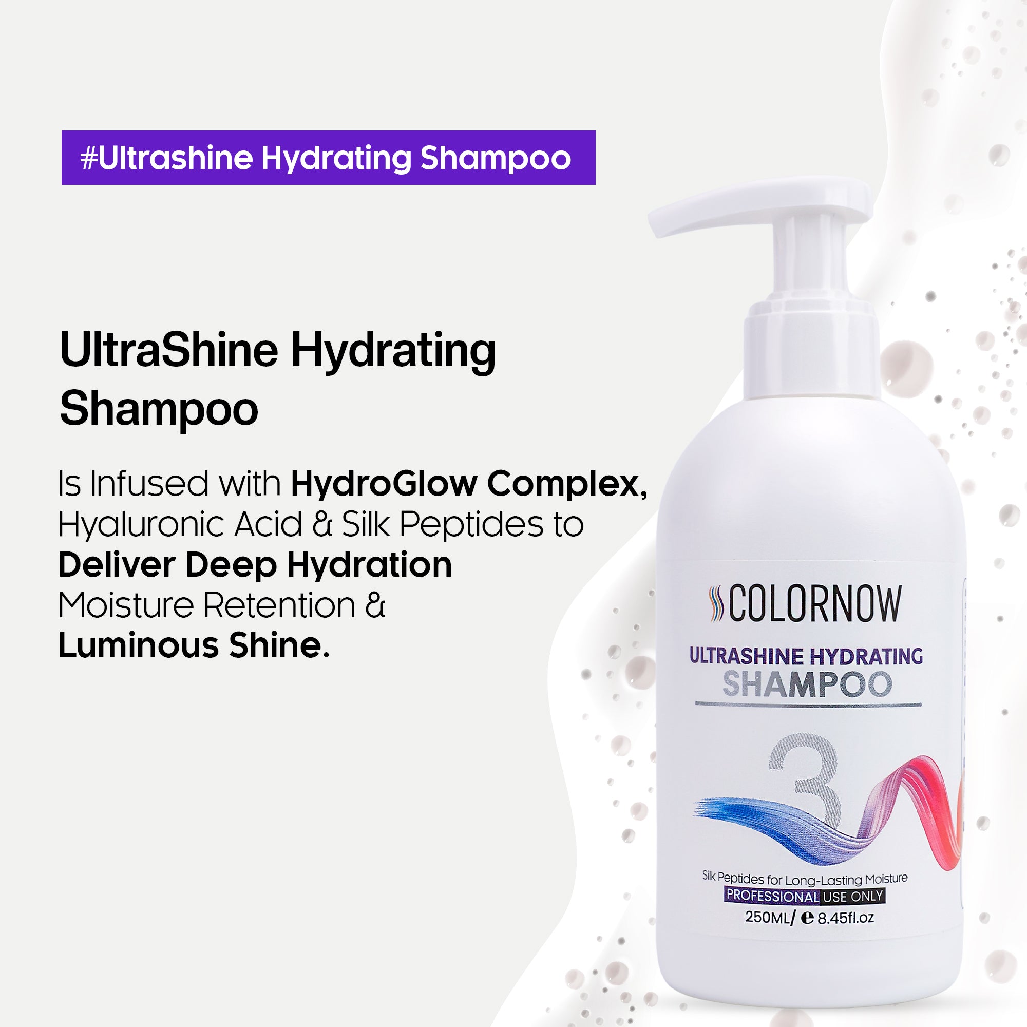 Ultra Shine Hydrating Shampoo 250ml